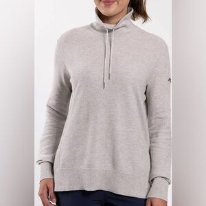 KJUS women’s Kessy Sweater in silver Fog size 38 equals US medium